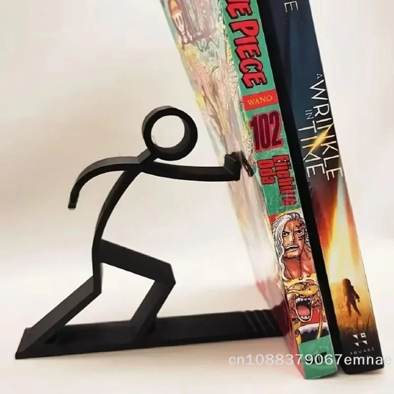 [ZYAS]1Pcs Desktop Simple Book Stand 3D Printed Bookshelf Student Book Block Large Thickened Storage Rack Stationery