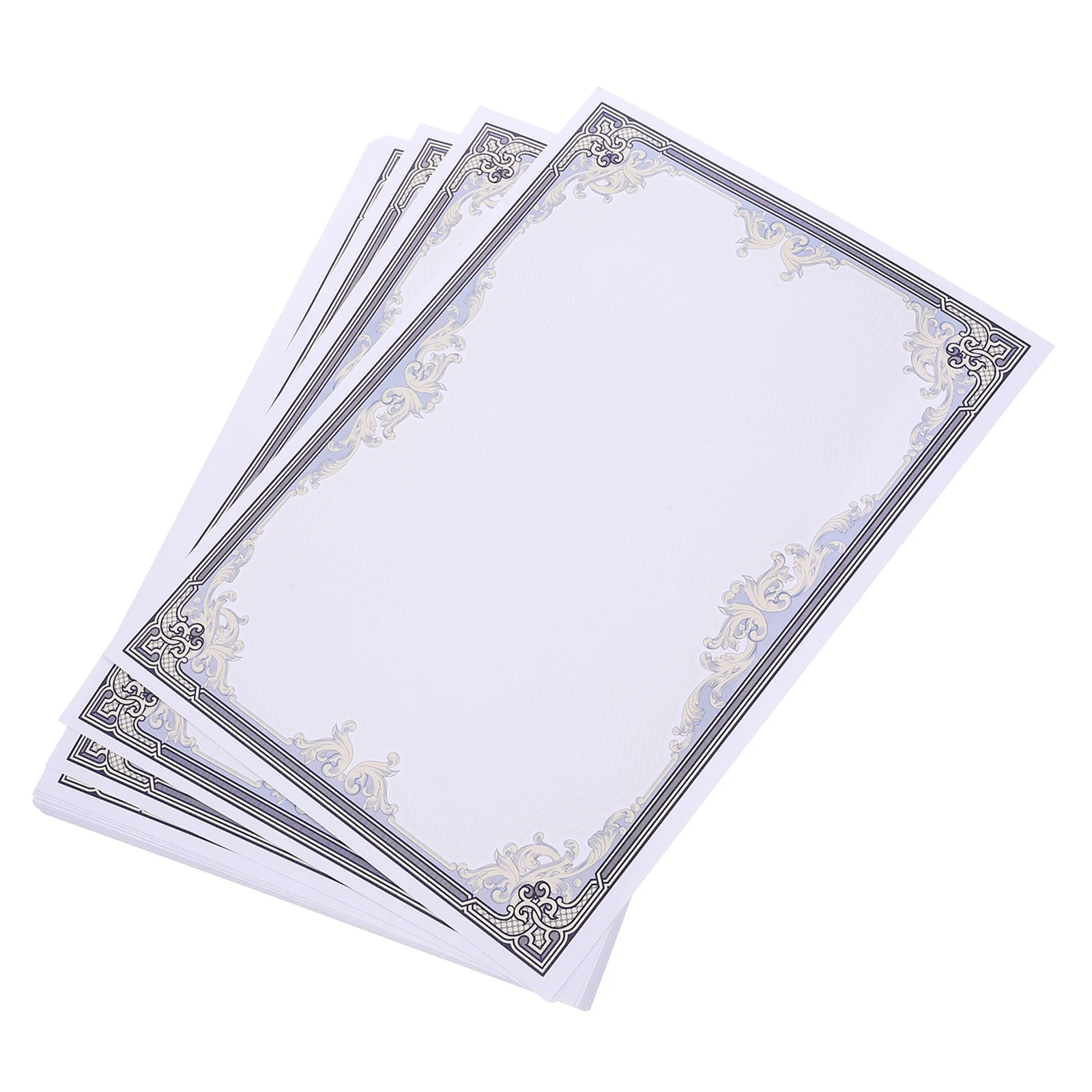 

Blank Honor Certificate Paper For School Award Diploma Graduate Printable Writable Business Academic Student Completion