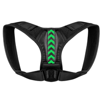 Back Posture Corrector Belt Adjustable Elastic Support Humpback Correction Brace Alignment Aid Shoulder Care PE