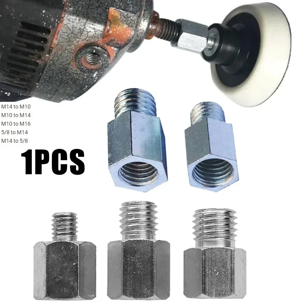 Imagem -06 - Adaptador Conversor de Conector de Interface de Moedor de Ângulo 1.5 mm Passo de Rosca Prata M10 M16 Adaptador para Polidor de Moedor de Ângulo