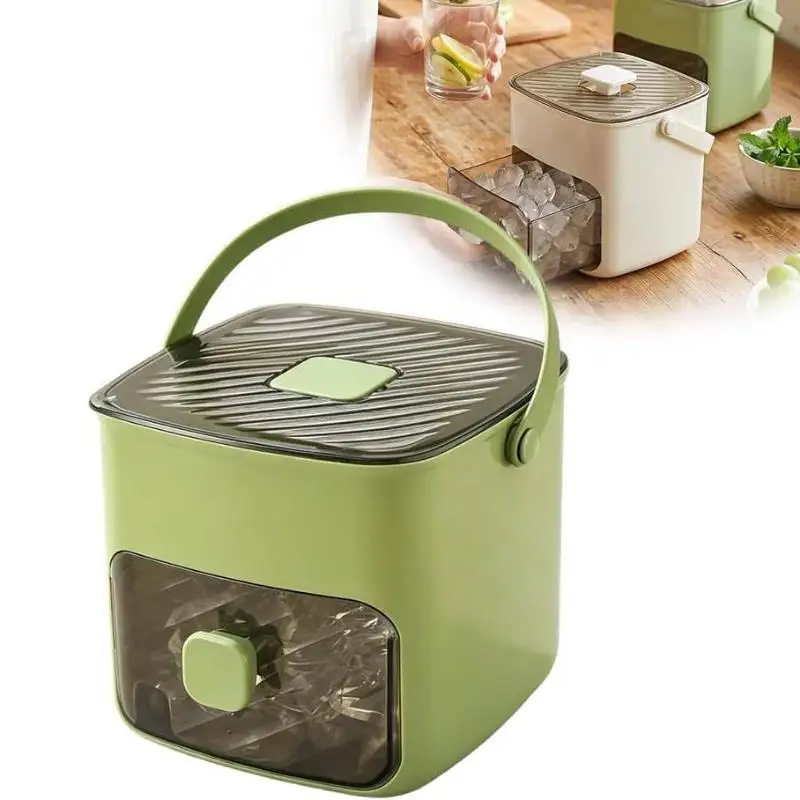 48 Grid Reusable Ice Cube Mold One Touch Easy Release Refrigerator Ice Maker Tray Household Ice Making Tool