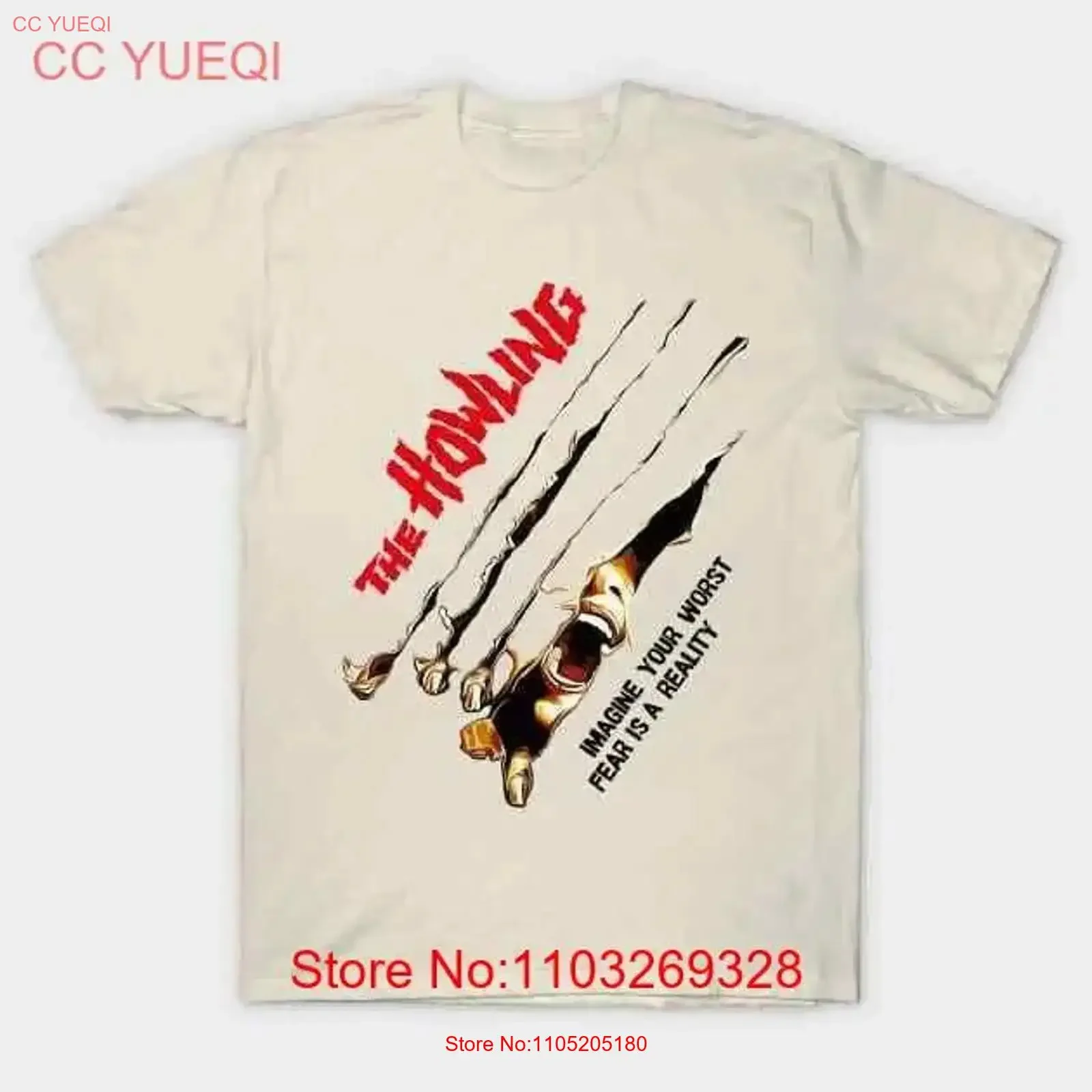 The Howling Redesigned Movie Poster Made in Australia T Shirt S 5XL vintage Washed Unisex Top For Everyday Wear streetwear