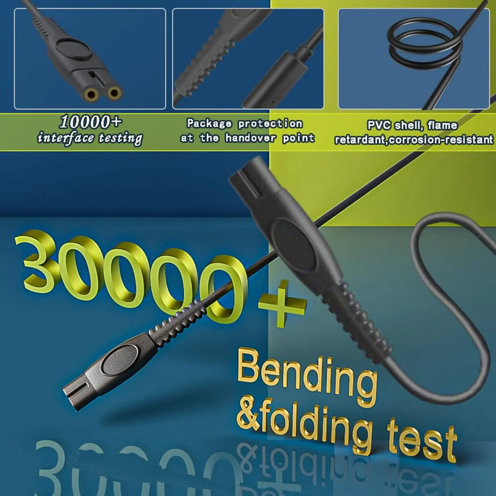 

Профессиональный USB-кабель для электробритвы, 40 шт., 5 В, 1 А, для моделей QP2724, QP2834, QP1924, MG9520