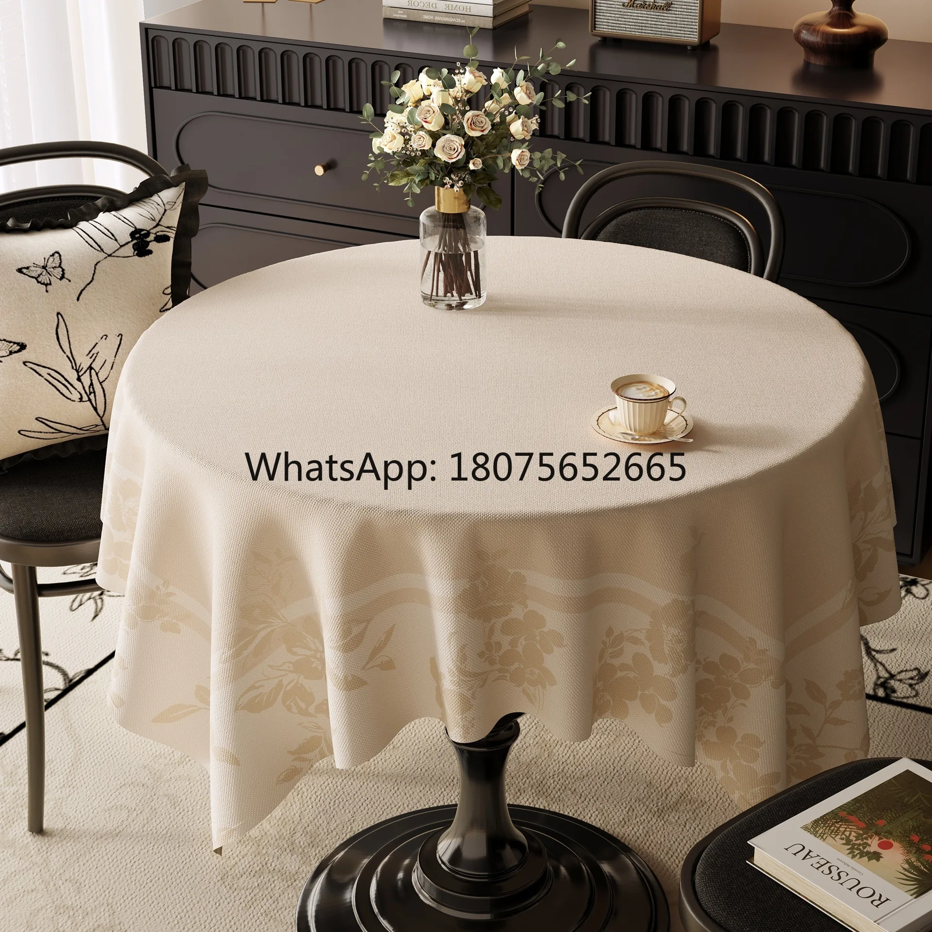 Waterproof, heat-resistant, no-wash, luxury-feel tablecloth for home dining tables - wholesale