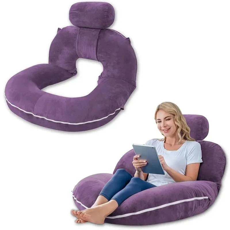 Reading Pillow Maternity Bed Holder with Headrest Game Reading Pillow