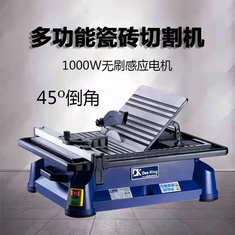 220V 1000W tagliatrice da tavolino elettrico strumento per piastrelle piccola pietra piastrella per pavimenti giada taglio smussatrice multiuso