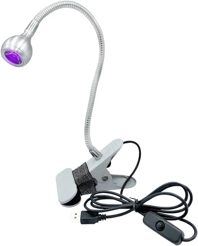 مصباح جل × مصباح الأشعة فوق البنفسجية معقوفة لأطراف الأظافر الجل × ضوء علاج فلاش مدخل USB 5 فولت