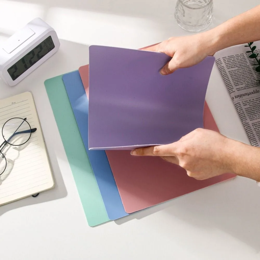 الحرفية المضادة للانزلاق مكتب الطالب الحصير مقاوم للماء البلاستيك لوحة الكتابة حصيرة A3 A4 A5 A6 الخياطة قطع الحصير مفرش المائدة #4