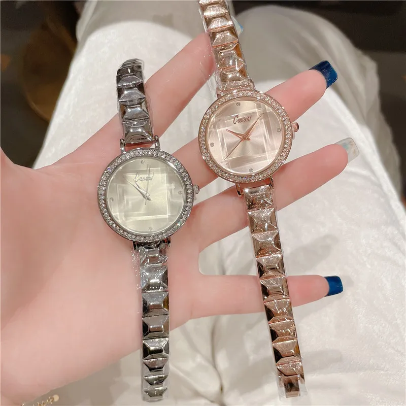 New Brand Luxury Crystal Women\'s Bracelet Watches Dress Watches Clock Ladies Fashion Casual Quartz Wrist Watches Reloj Mujer