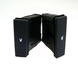 2Pcs Dashboard Cup Drinks Holder Black 6Q0 858 602E for VW Polo 9N 2001 - 2010 6Q0 858 602F 6Q0 858 602D