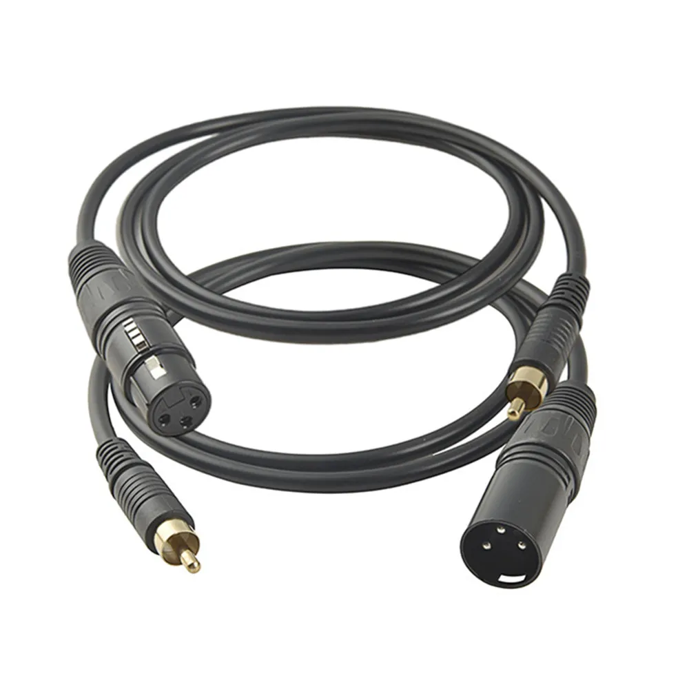 rca-para-cabo-de-audio-xlr-para-receptor-av-amplificador-de-alta-qualidade-4n-ofc-rca-macho-para-cabo-xlr-macho-cabos-xlr