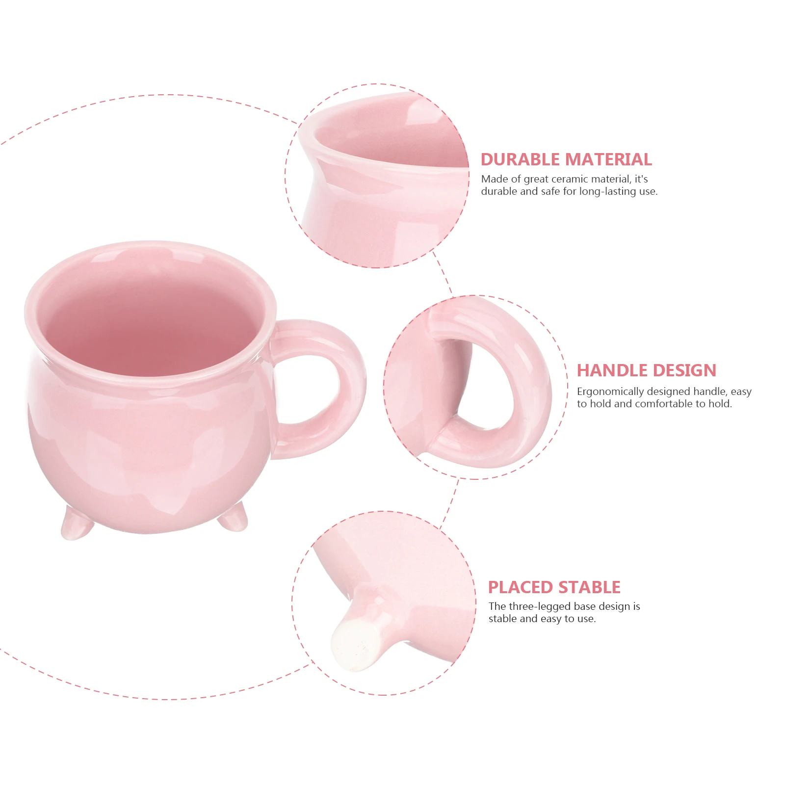 

Halloween Mug 3D Ceramic Cup Artistic Drinking Vessel for Latte Cappuccino Water Cafe Bar Restaurant Decorative Gift
