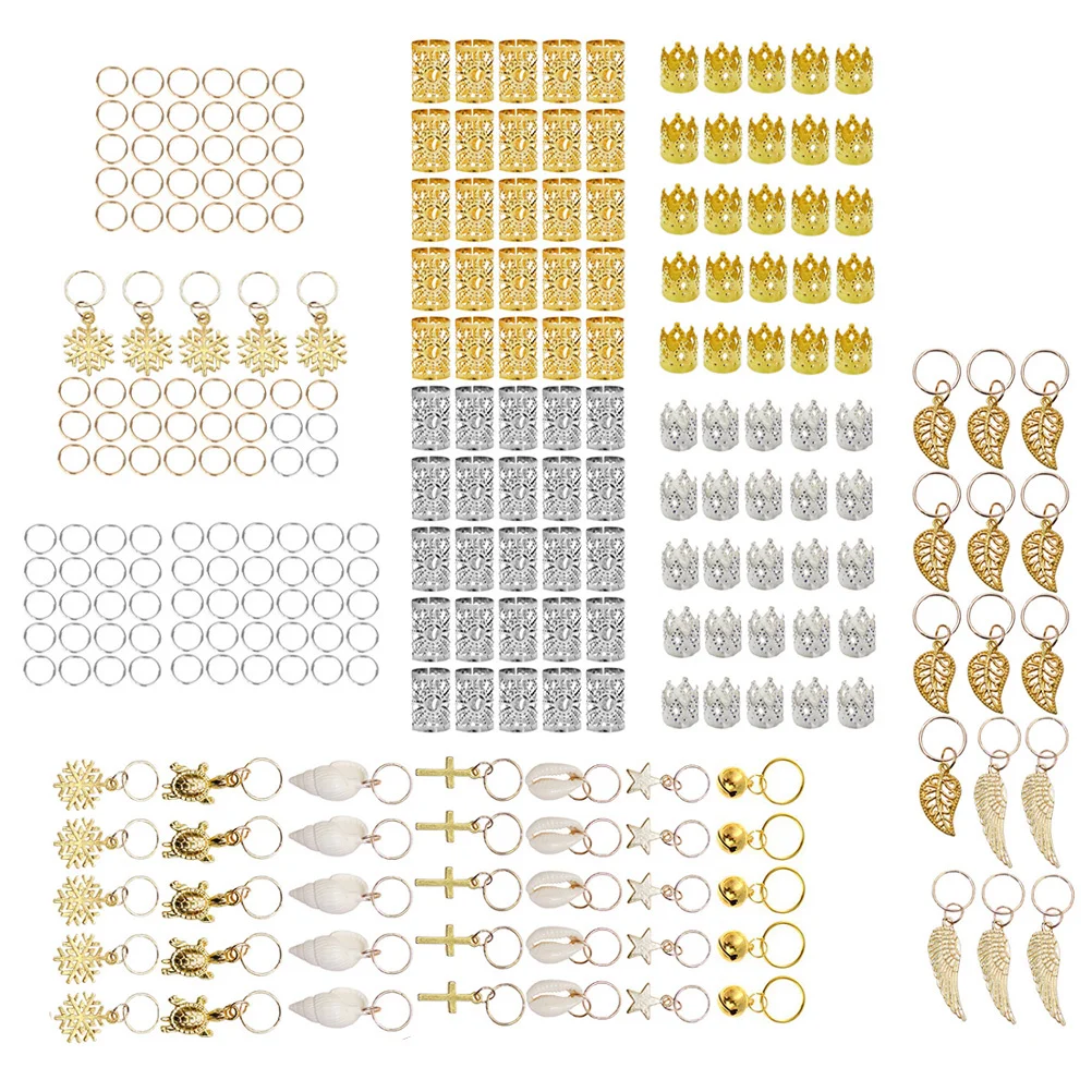 

250 шт., металлические дреды, заколки для волос, декоративные аксессуары для всех типов волос, праздничные принадлежности для вечеринок, кольцо для дредов