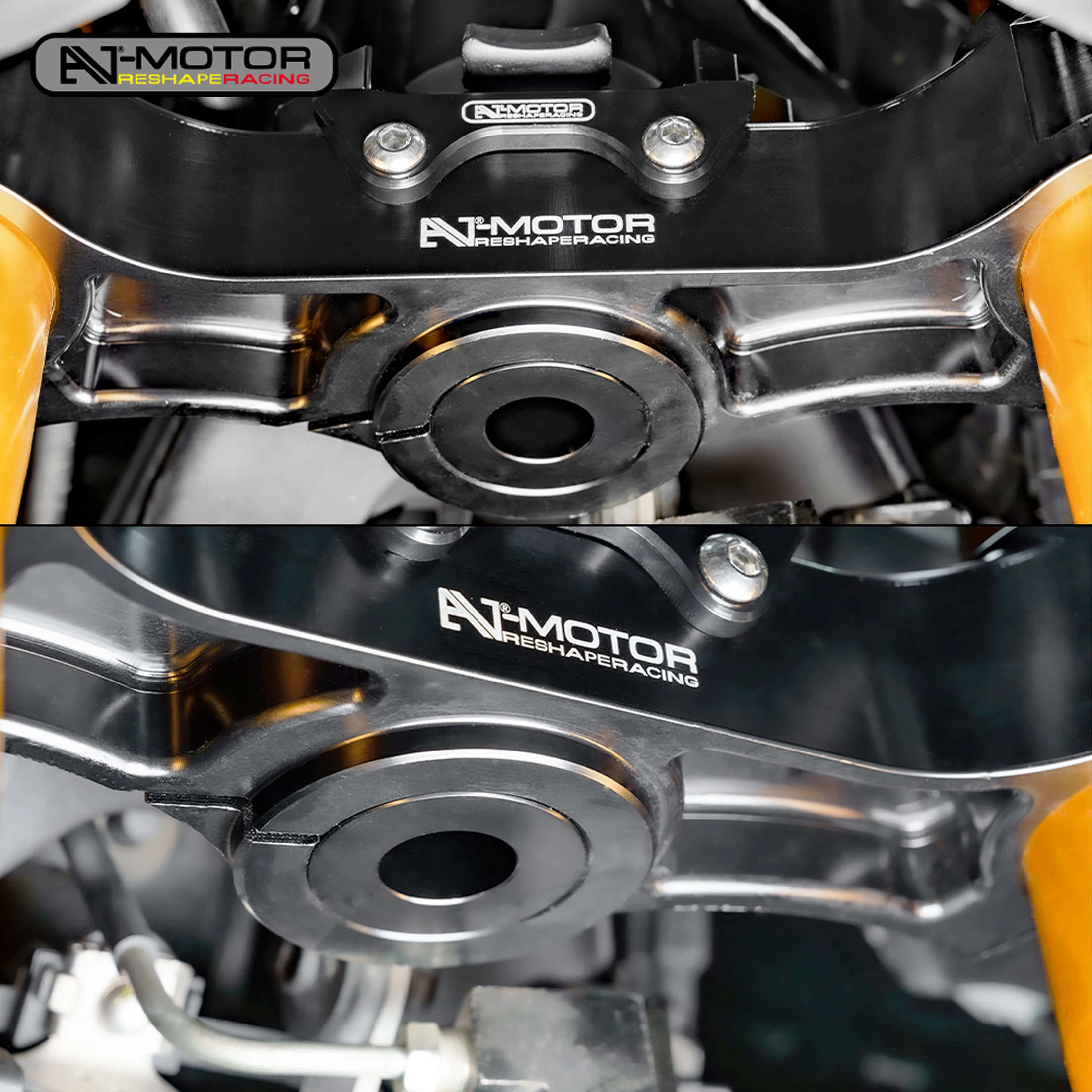 

Motorcycle Lower Triple Clamp for Yamaha YZF-R3 2019-2025 | CNC Machined Aluminum Fork Bridge | Steering Stem Base Plate
