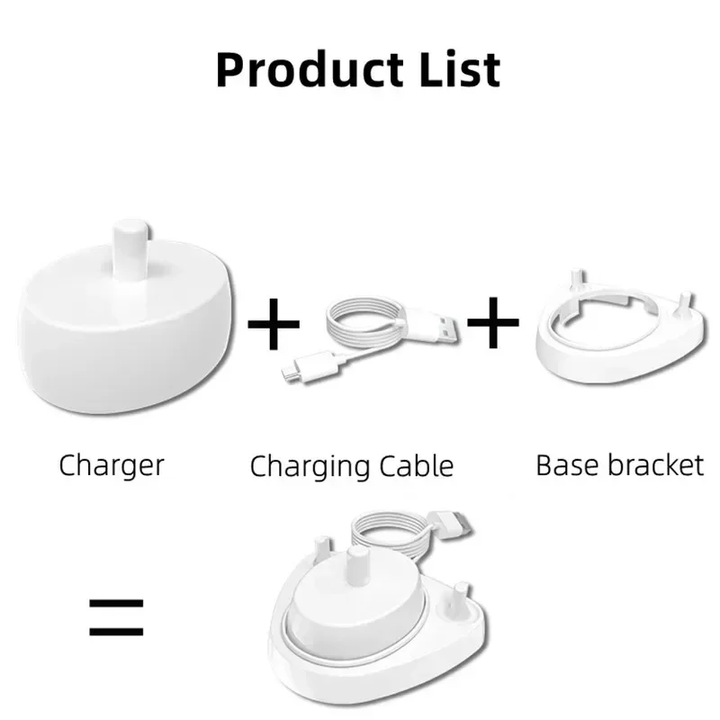 For Braun Oral-b Charger Portable Replacement For Oral B Stand Holder Electric Toothbrush USB Charger For Oral B D12 D20 D16 D10