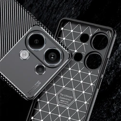 For Redmi Note 13 4G Case Cover Redmi Note 13 Capas Shockproof Phone Back Armor Bumper TPU Fundas Xiaomi Redmi Note 13 Pro Plus