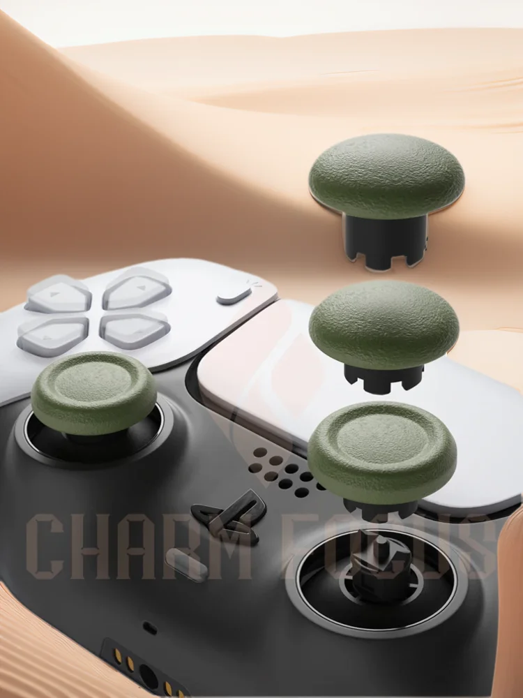 6 manettes analogiques pour contrôleur PS5 Edge, contrôleur de remplacement, joysticks analogiques personnalisés, trois hauteurs