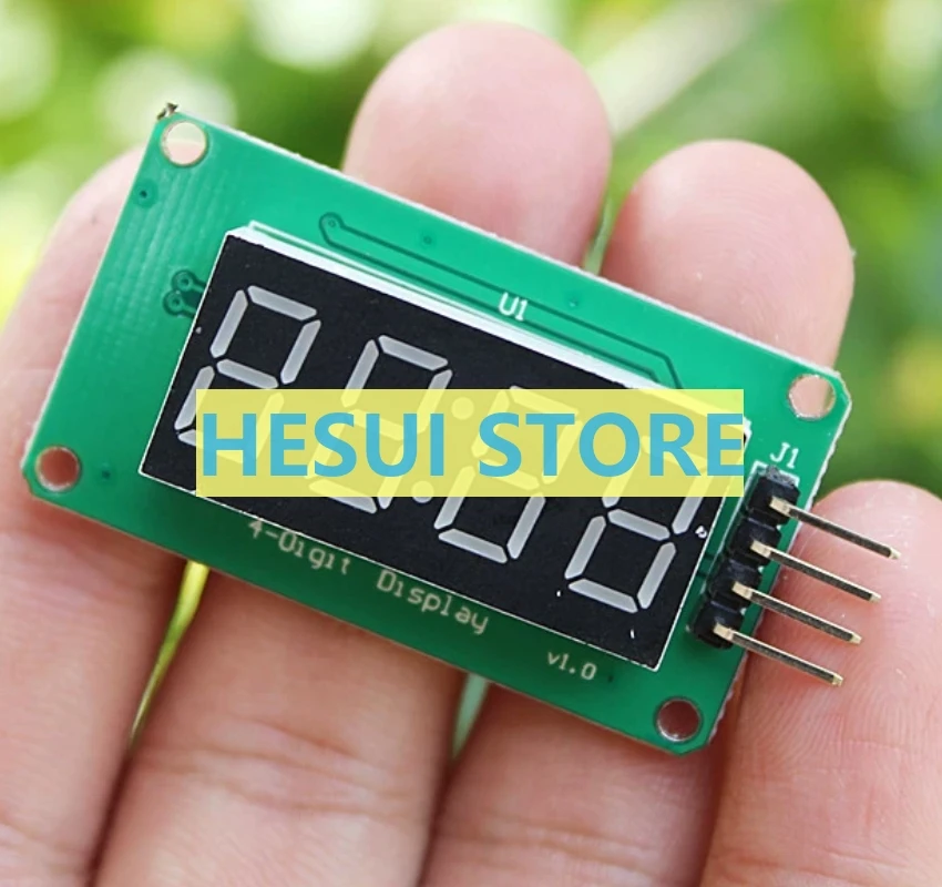 Digital display 0.36 inches 4-bit digital tube AIP1637 drive digital display board single-chip control