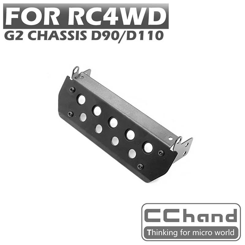 

CChand Metal Chassis Front Guard for G2 1/10 Crawler Car Model D90 110 Toys for Adult Spare Parts TH20976-SMT9