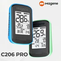 Magene C206pro GPS Bike Computer Cycling Wireless Bicycle Speedometer Waterproof Bluetooth ANT+ Cycling Odometer C206