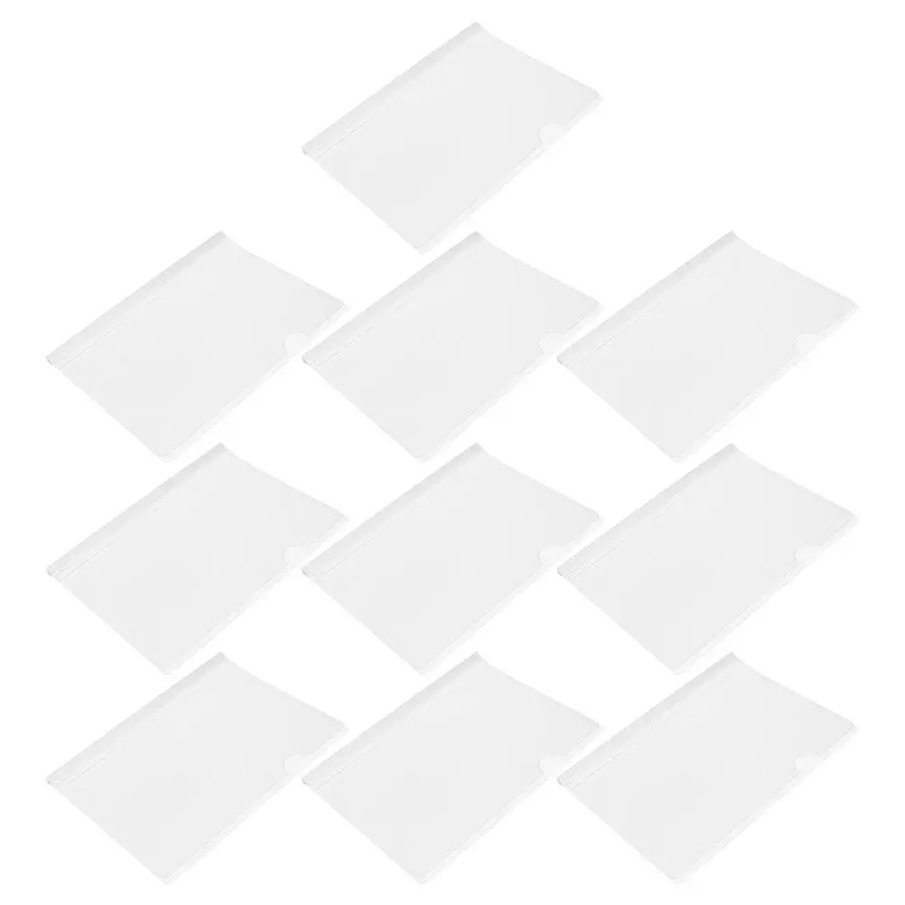 10pcs Report Binder B5 Large Capacity Slide Binders Strong Clamping Plastic Binding Bars For Document Organization File