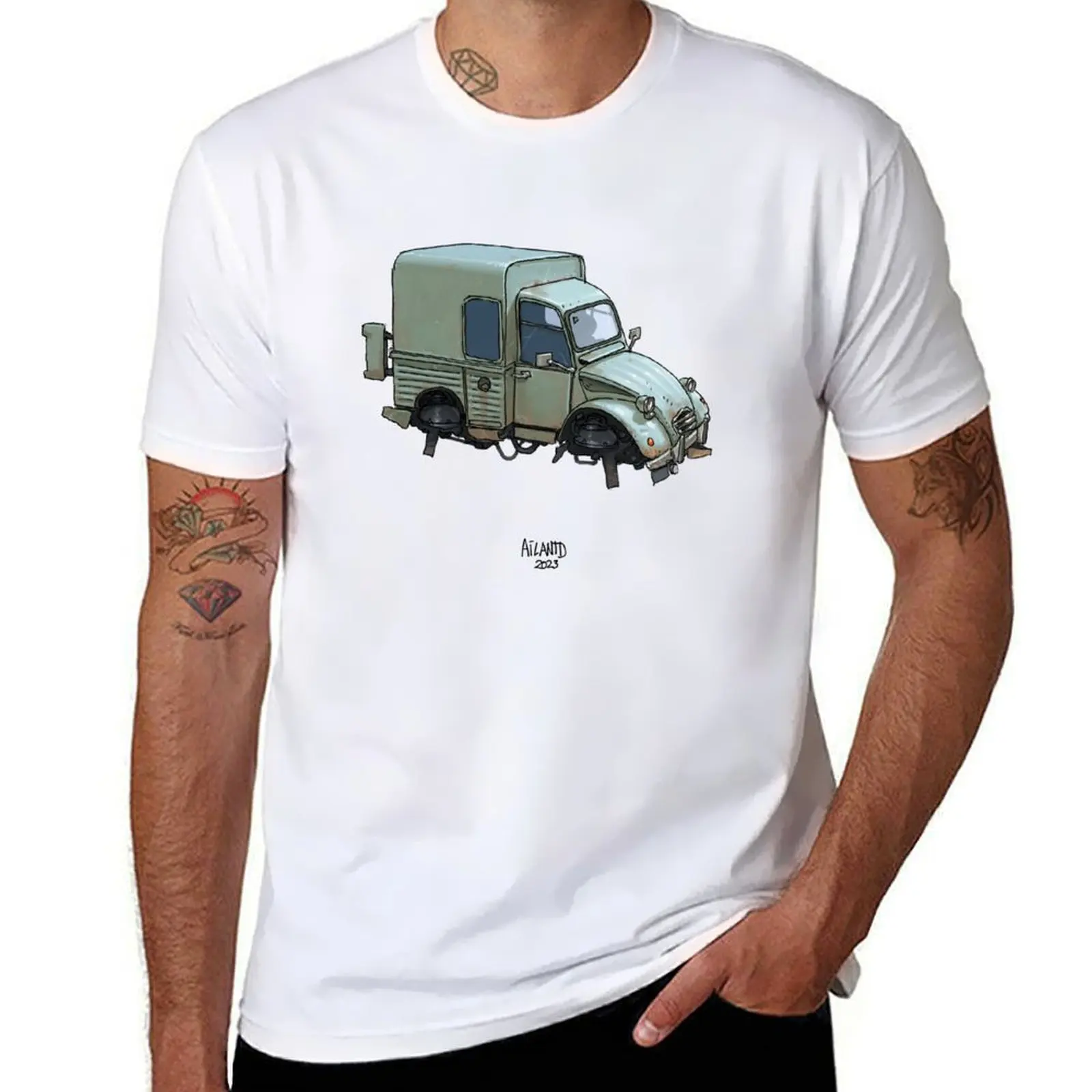 

Flying car retro series - Troen 2 T-Shirt t shirt man casual man t shirt cotton T-Shirt