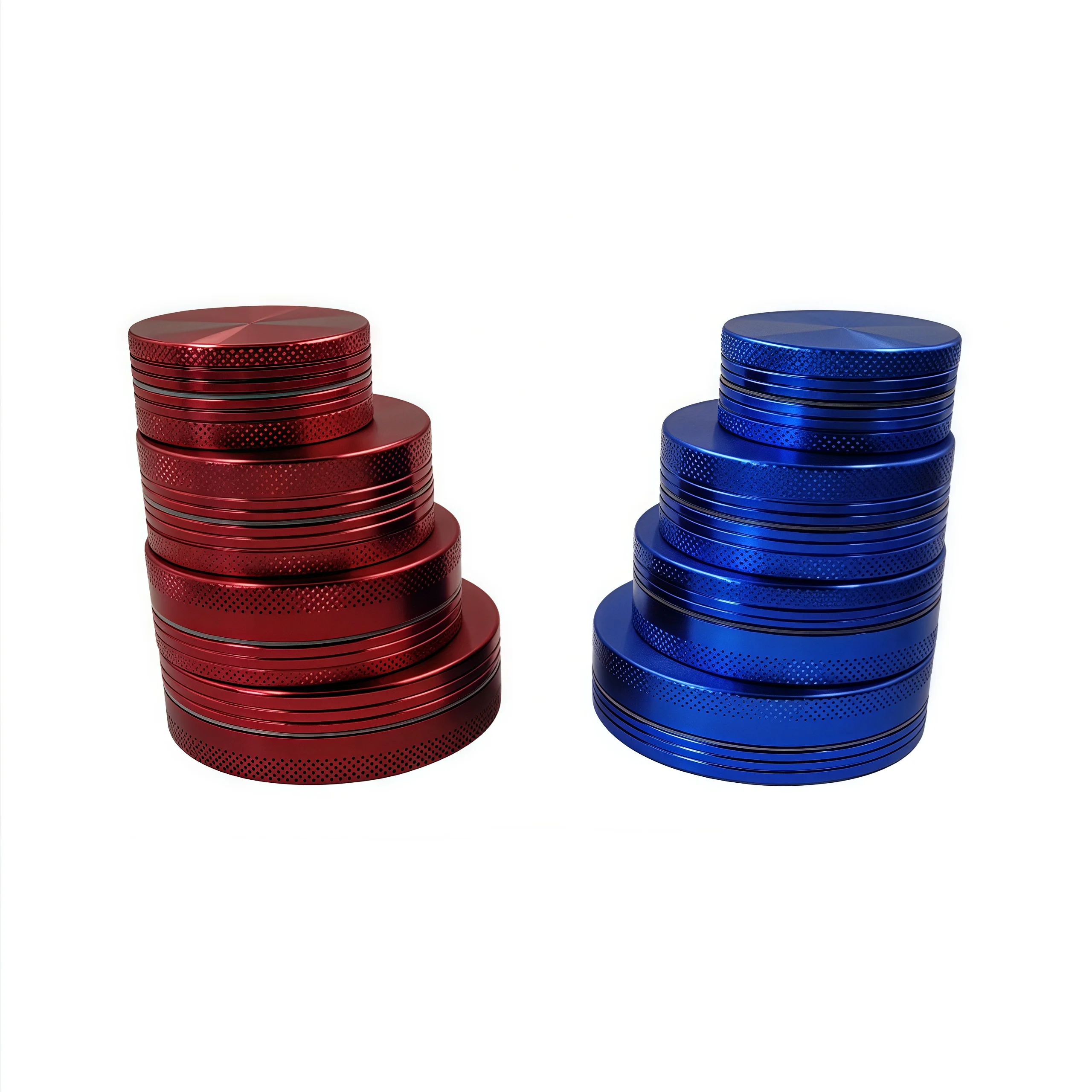 10-Color 40mm Manual Grinder - Dual-Layer Fast Grinding with Diamond Teeth, Portable Design，The best Smoking accessories