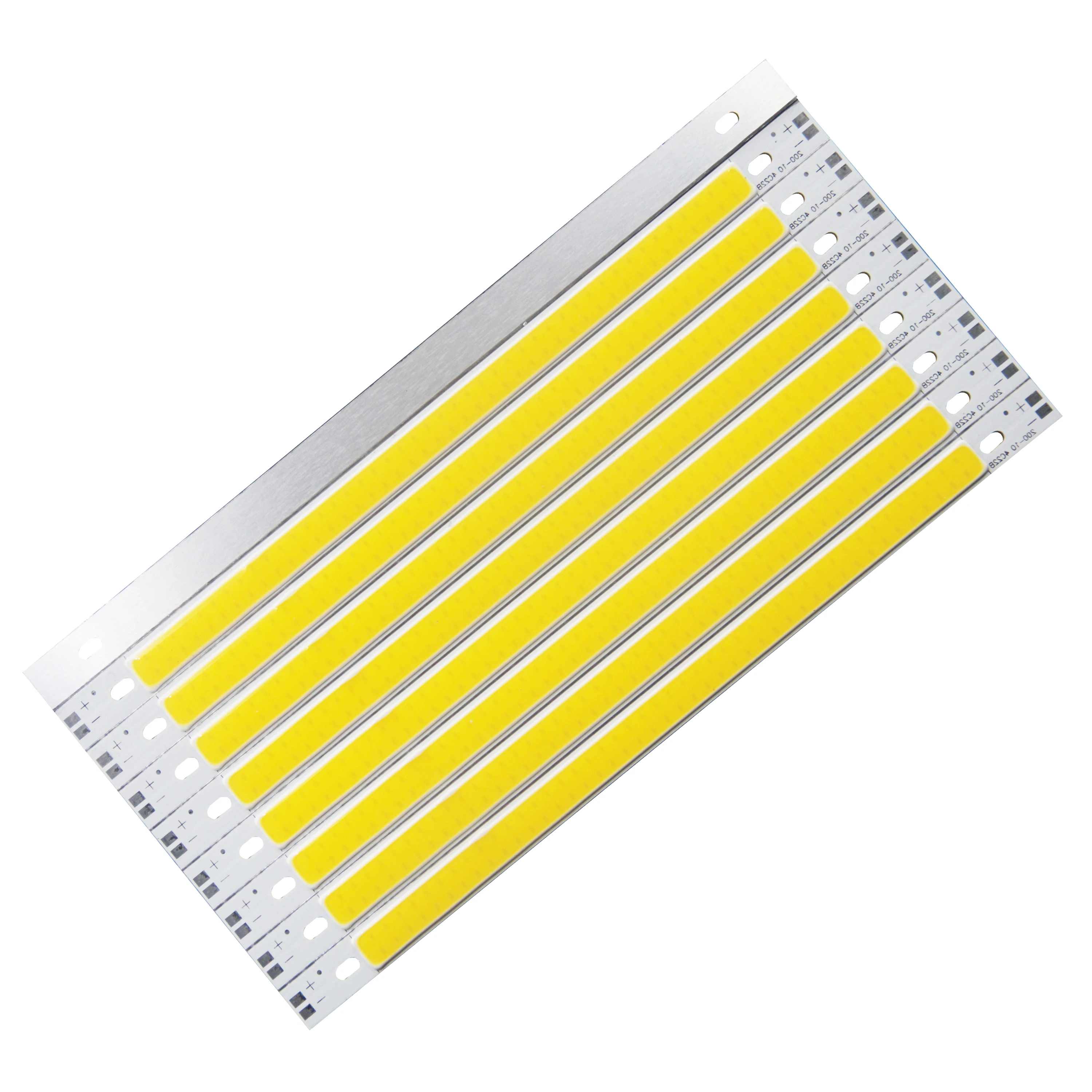 FTZOTOF 12V DC  LED Strip Light 200*10mm COB 10W Bulb Blue Green Yellow Red Warm Cool White LED Panel 100mm 1000LM COB DIY Lamps