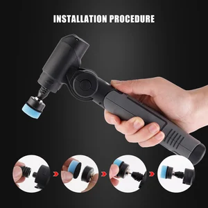 Portátil Handheld Mini Car Polisher, Recarregável Ajuste de Velocidade, Auto Detalhando Ferramenta, SPTA 3.7V, RO e DA Micro Cordless 8 principais vendas mini polidor eletrico - №4