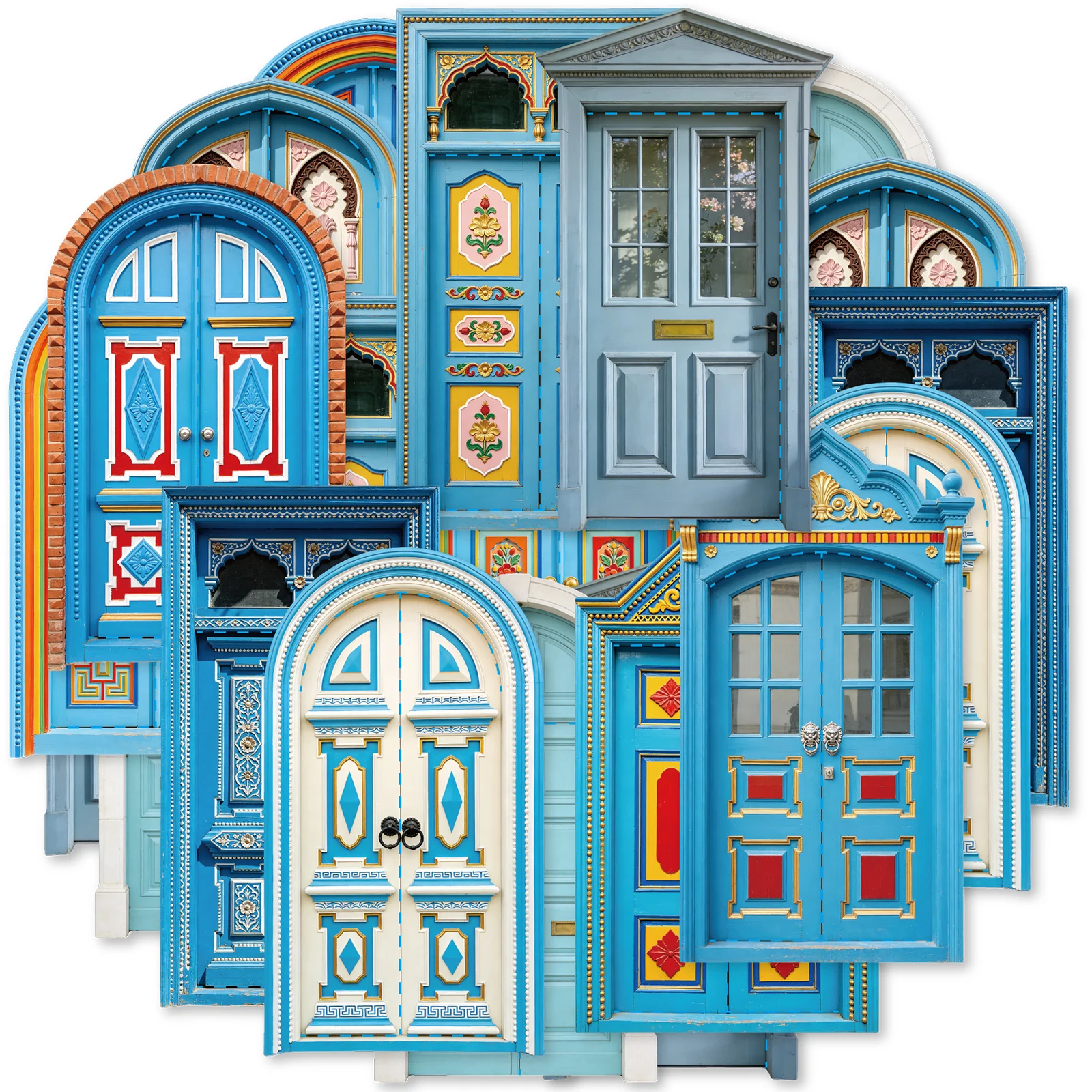 Stationery And Office Supply Stores - Etori Life 20pcs Stiker Pintu Toko