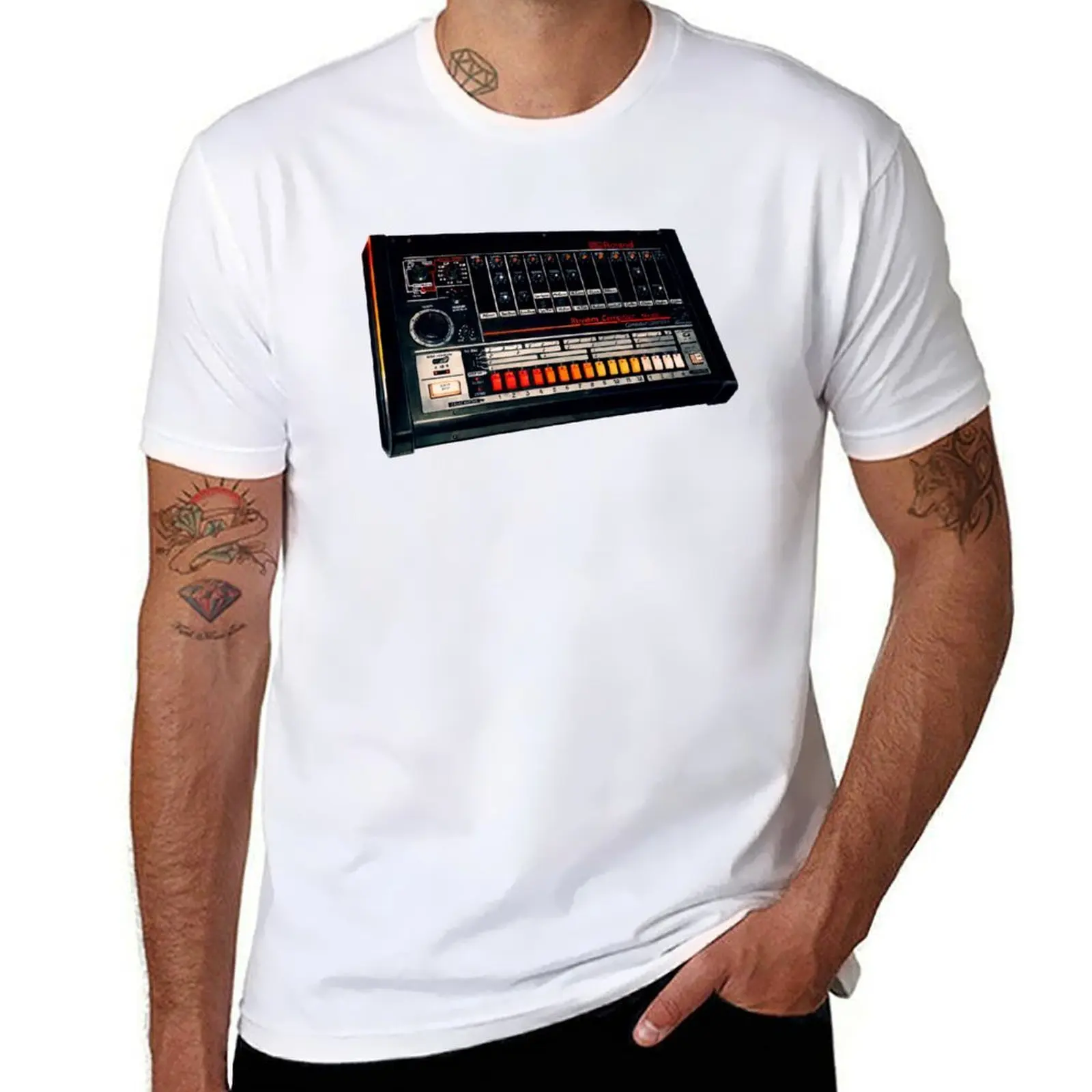 

808 Pattern - Stipes T-Shirt man t shirt graphic t shirt man cotton T-Shirt