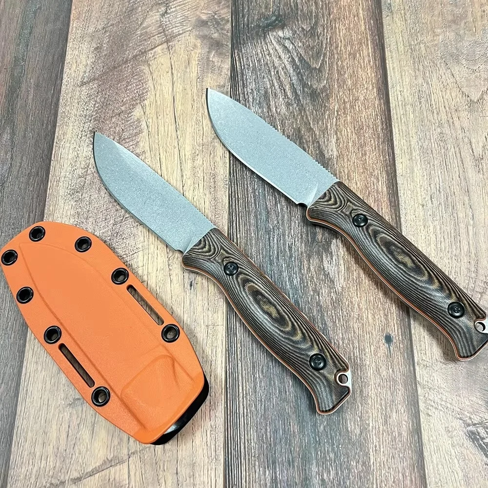 

Популярный многофункциональный нож 15002 с лезвием из стали 8Cr13Mov и рукоятью G10, новый походный нож с фиксированным клинком, высокая твердость, прямой нож, инструмент EDC