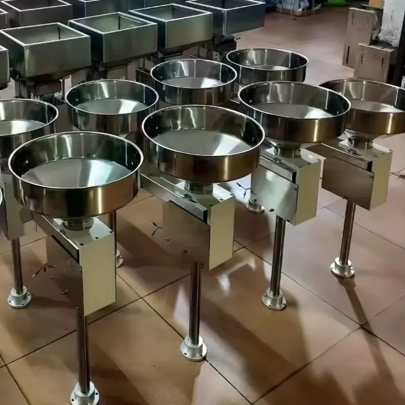 

ZH-300LC Semi-Automatic Food Grade Vibrating Plate Flat Linear Feeder for Storing and Delivering Accessories 220V