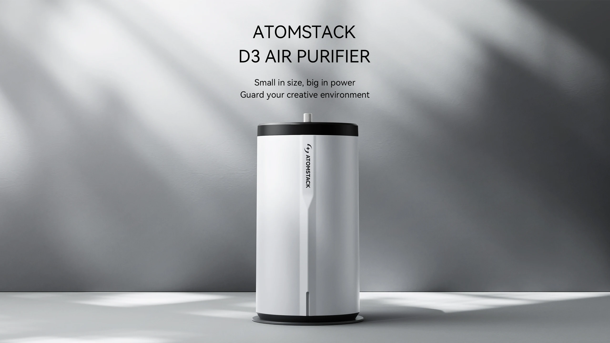 NEU AtomStack D3 Laser-Gravur-Luftreiniger 5-Schichten 99,9% PM2.5/PM10 3500RPM für A12/A24/A48/P1 Zuhause und Büro – Detail 1