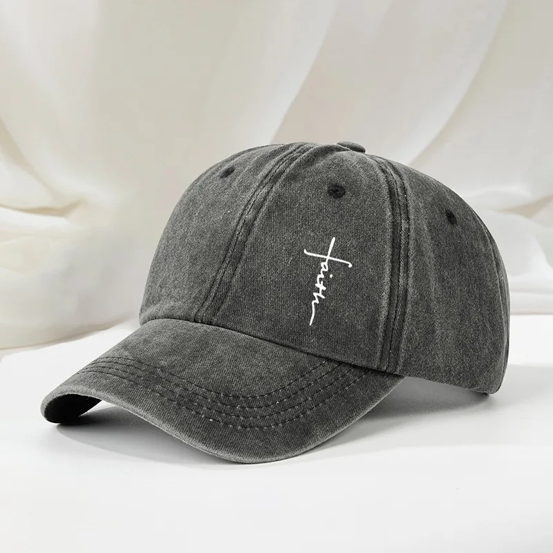 

Washed baseball cap printed and outdoor sunshade