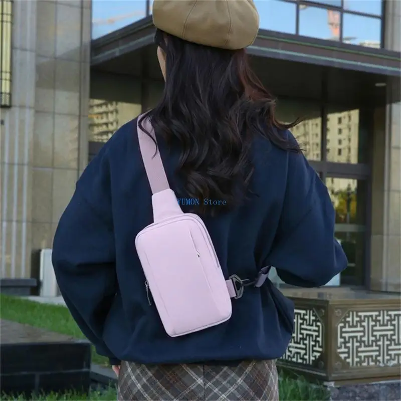 

D0UD Stylish Commuters Shoulder Bag Nylon Chest Bags for Men and Women Casual Crossbody Purse For Comfort and Styles