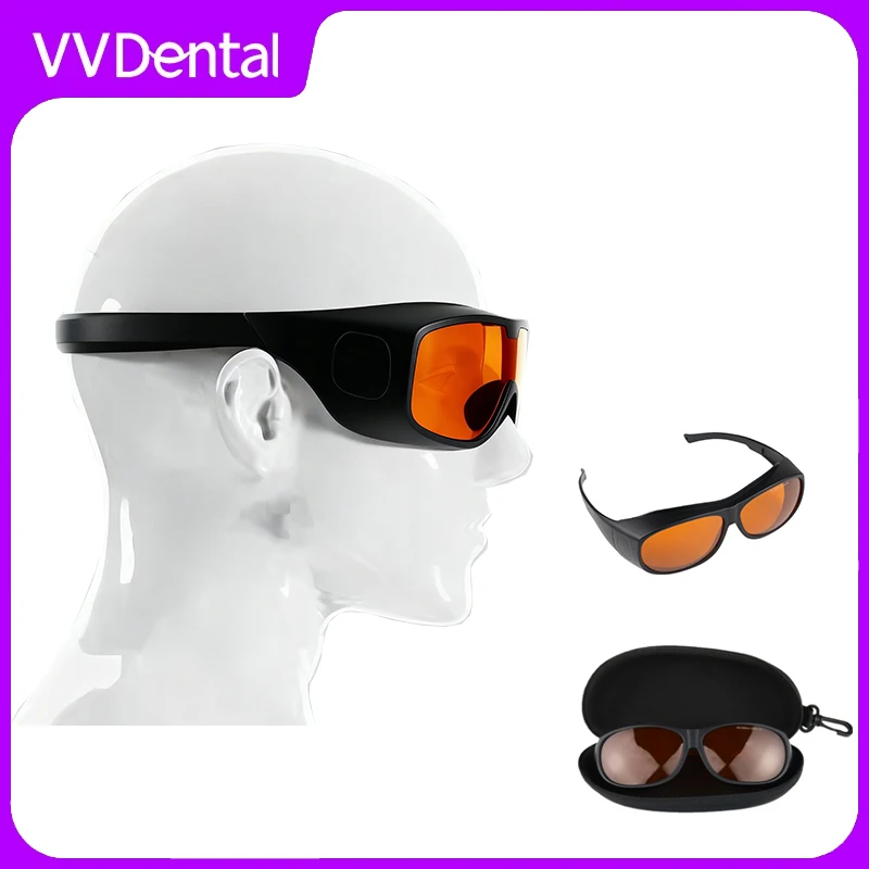 VVDental Eye Protection Glasses for Dental Lab Workplace Goggle Eyewear Glasses Curing Light UV Protective Glasses Regular Use