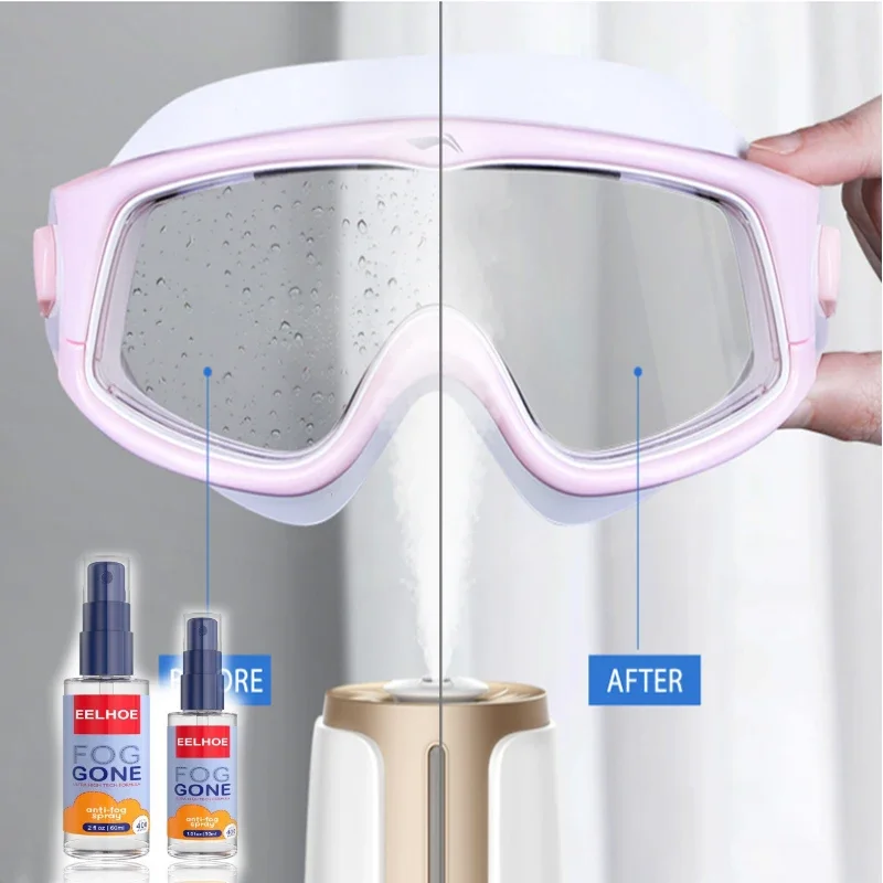 30/60/120ml Spectacle Lens Anti-fog Spray Car Windscreen Long Lasting Rain Cleaning Spray Degreasing Car Cleaning Tools