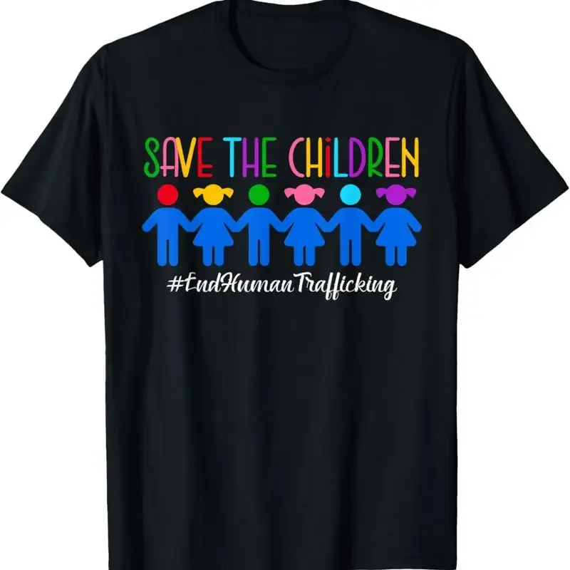 Save The Children End Child Trafficking Anti Modern Slavery T Shirt