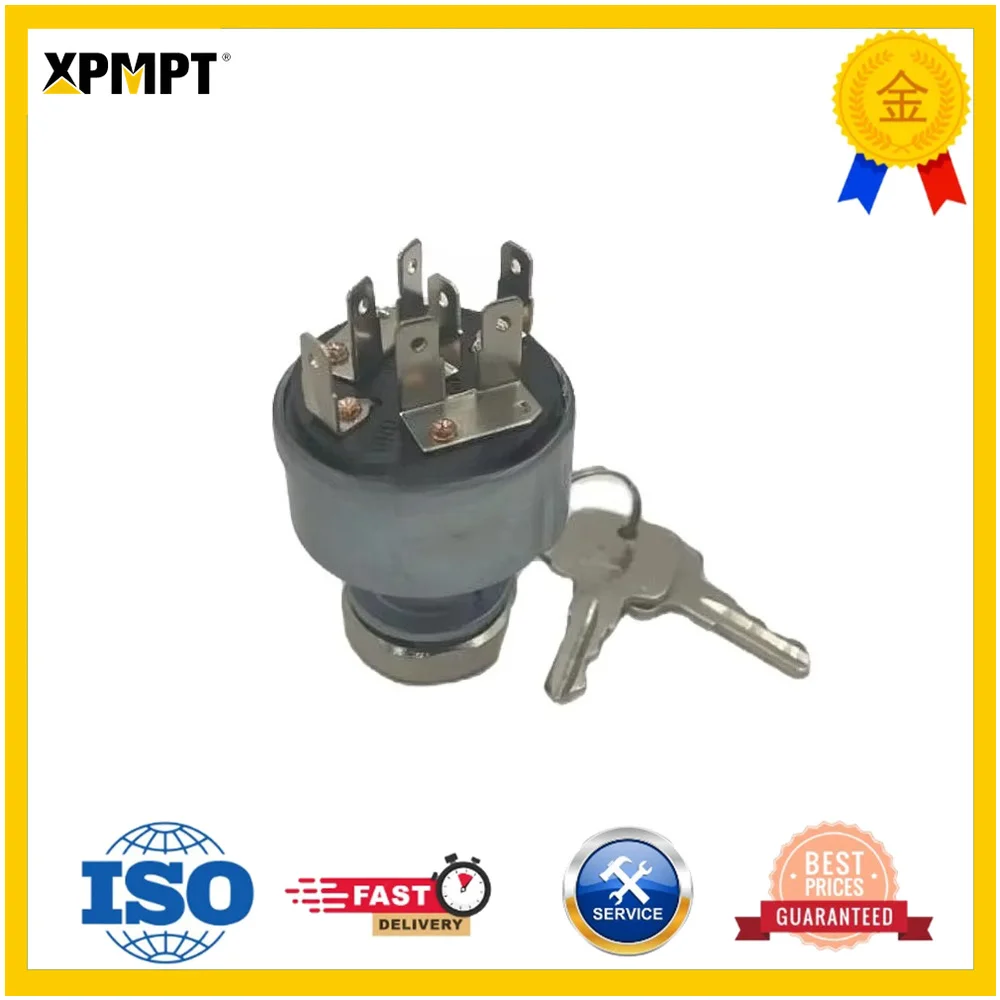 Ignition Switch Rotary Switch Key AT195301 AT145931 For John Deere 310G 310SG 315SG 315C Backhoe Loaders