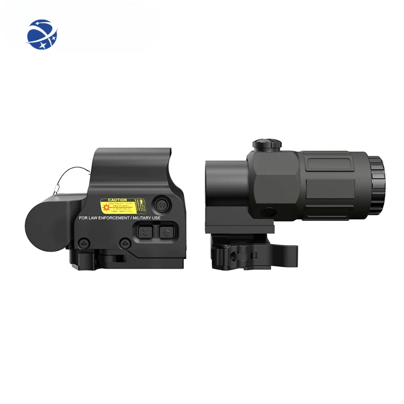 

Sight glass 3x holographic quick detachable cross mirror can quickly return to zero metal combination set sight