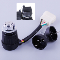 LETAOSK New 5 Wire On-Off Ignition Key Start Switch Fit for 170F 178FA 178F 186F 186FA Diesel Generator