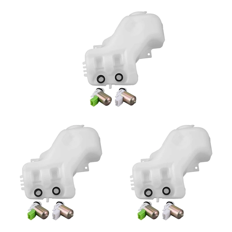 

6X Car 2 Hole Windshield Wiper Washer Bottle With Pump Tank Jar Kit For Nissan Patrol GQ Maverick 88-97