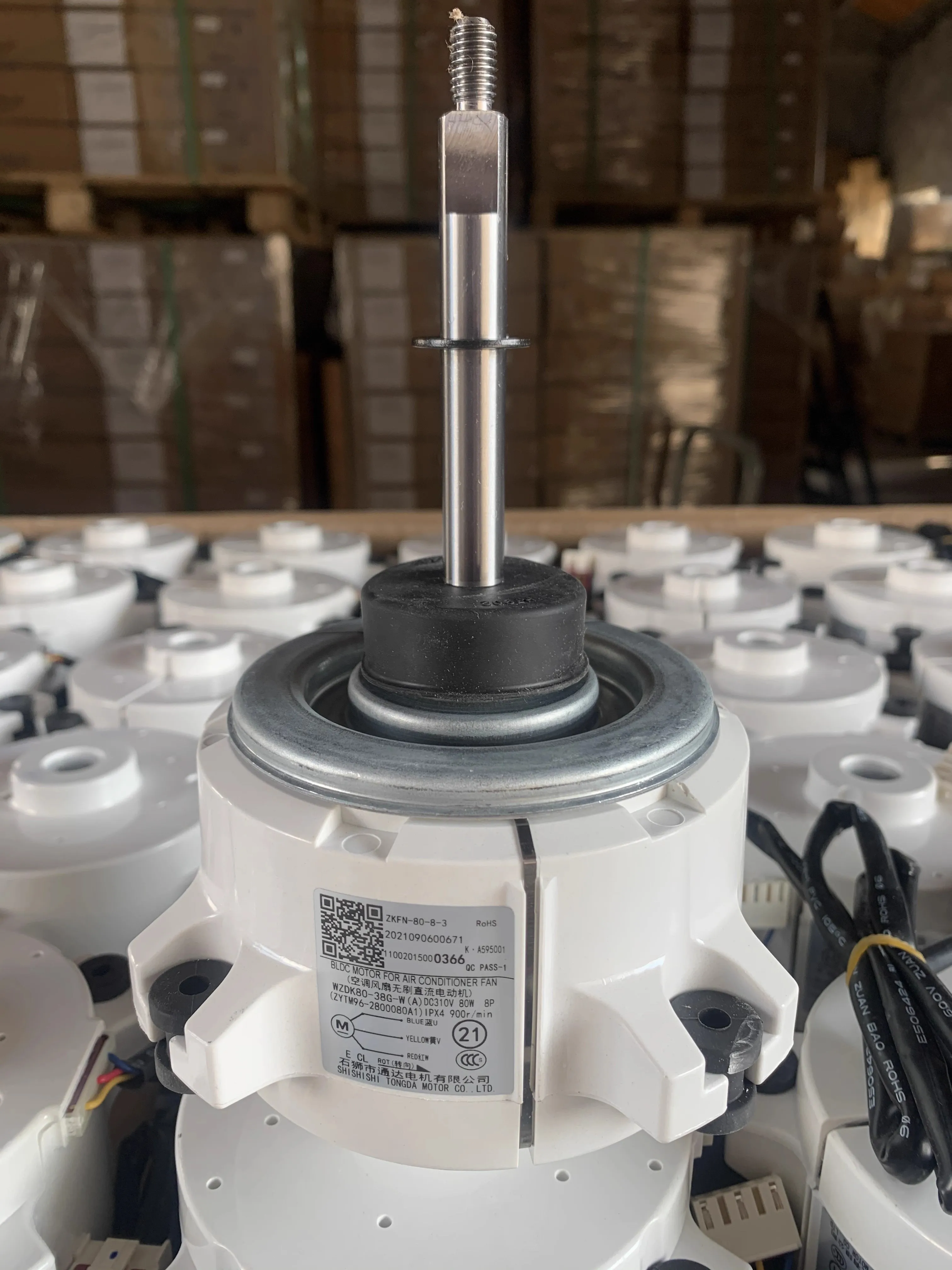 Gloednieuwe Midea inverter DC koelventilator WZDK80-38G-W(A) ZKFN-80-8-3 RDN-310-80-8B ZKFN-120-8-2 WZDK120-38G-W