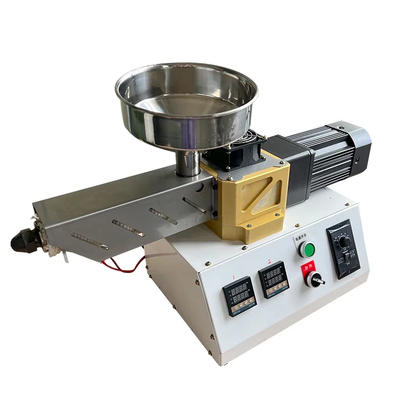Machine d'extrudeuse de plastique à vis unique, petit laboratoire de bureau, machines de traitement de moulage par Injection de Filament pour l'impression 3D ABS PP