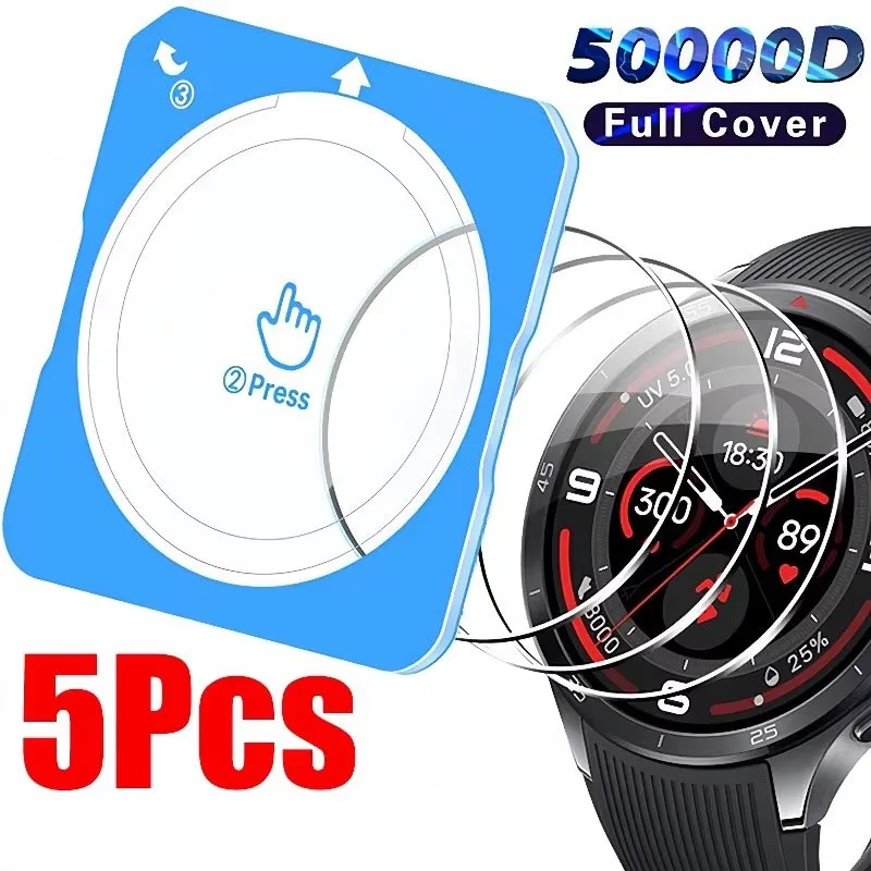 Tempered Glass For Samsung Galaxy Watch 8 Classic 7 40mm 44mm Screen Protector For Galaxy Watch 7 8 Ultra Protective Film