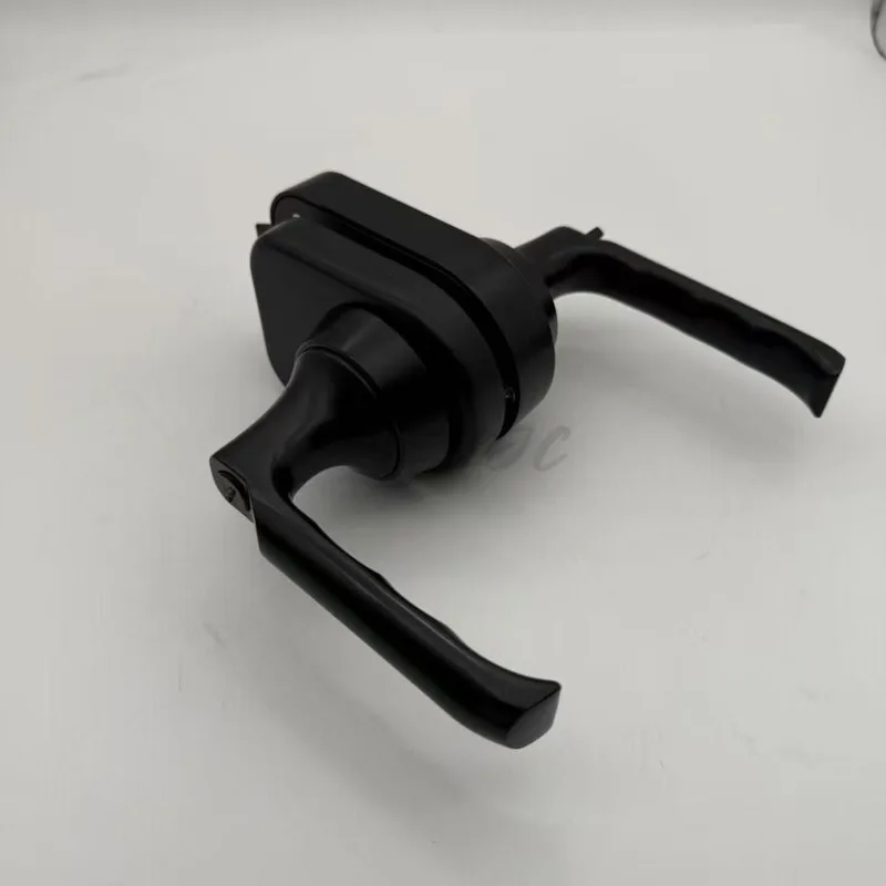 Soundproof Room Quick Installation Glass Door Aluminum Alloy Handle Lock Central Lock Office Meeting Room Partition Door Lock