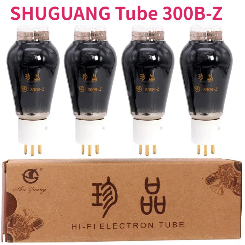 300B-Z SHUGUANG Electronic Vacuum Tube Replacement 4300B/300B Western Electric 300B Hi-Fi Audio Tube Factory Test Pairing