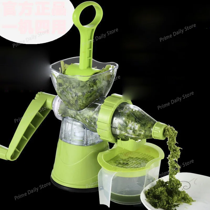 Portable DIY Manual Juicer, Hand‑Crank Fruit & Wheatgrass Extractor for Apple Orange, Practical Household Kitchen Gadget