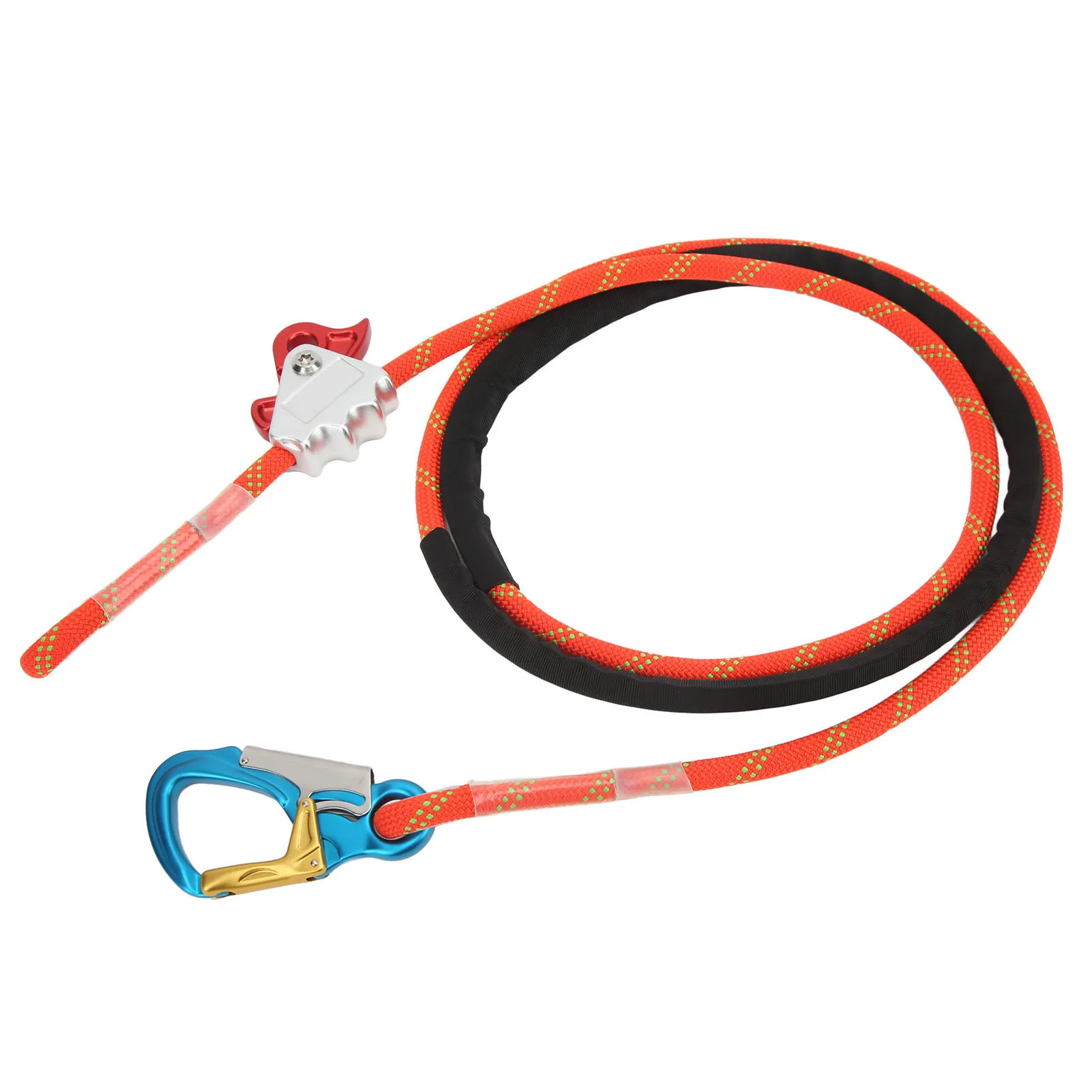 Climbing Safety Lanyard Adjustable Positioning Fall Protection Rope for High Altitude Operation